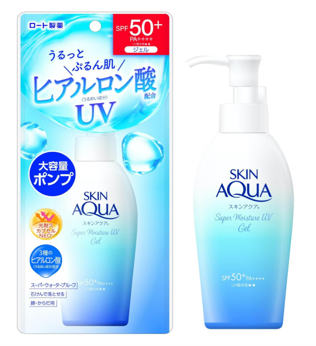 Skin Aqua Super Moisture Gel Sunscreen SPF50 + / PA ++++ 140g