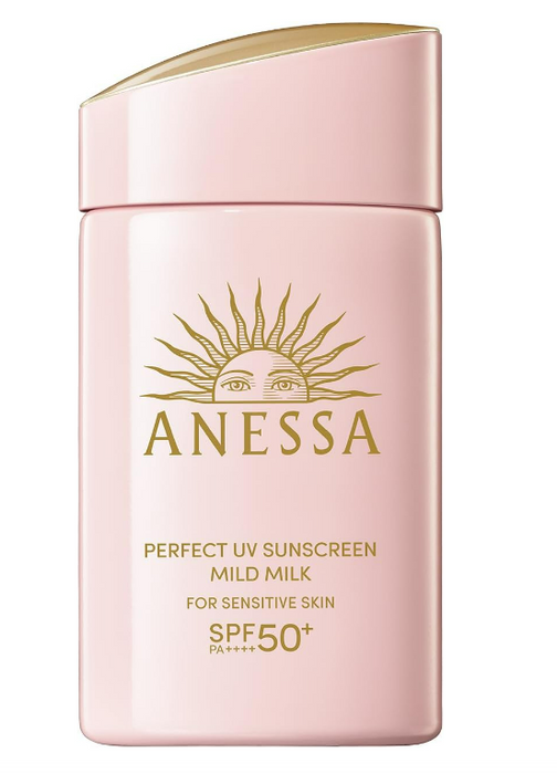 ANESSA Perfect UV Mild Milk N Crème Solaire Sans Parfum 60mL SPF50+/PA++++