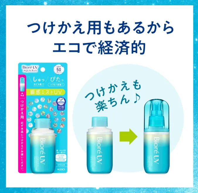 Biore Japan Uv Aqua Rich Aqua Protect Spray Mist 60ml