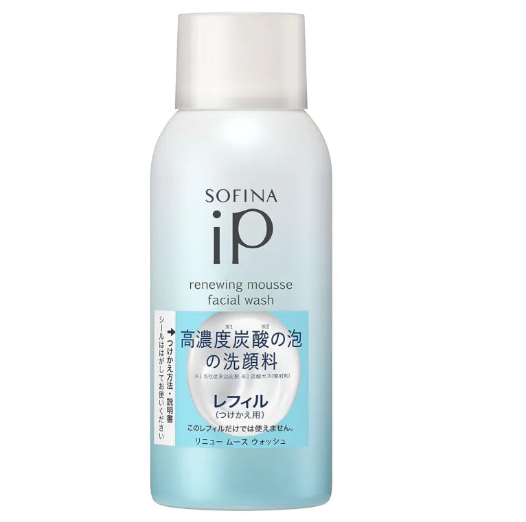 SOFINA iP Renew Mousse Wash Refill Carbonated Cleanser 200G