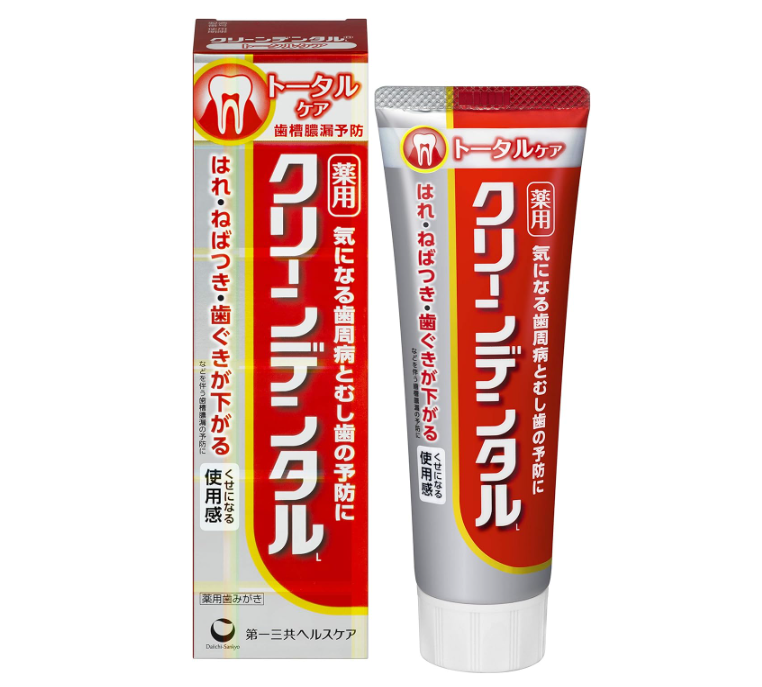 Clean Dental Total Care 150G Medicinal Toothpaste for Teeth and Gums Prevention