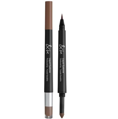 &be Liquid Eyebrow Pencil Dark Brown Long-Lasting Precision