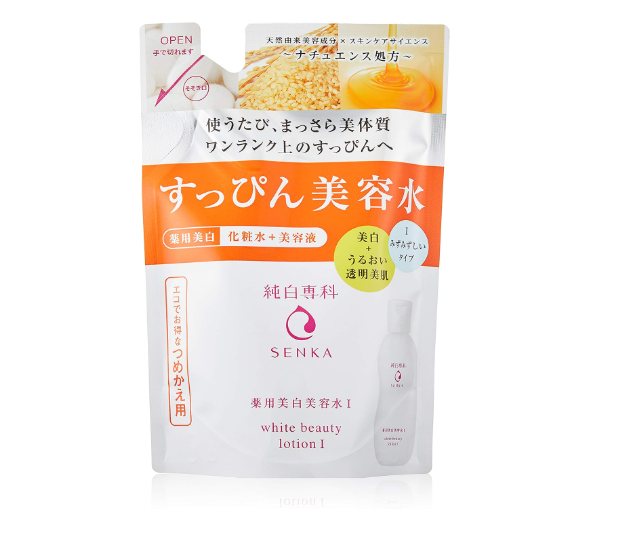 Shiseido Pure White Senka Suppin Beauty Water Lotion I 180ml [refill] - Japanese Whitening Lotion