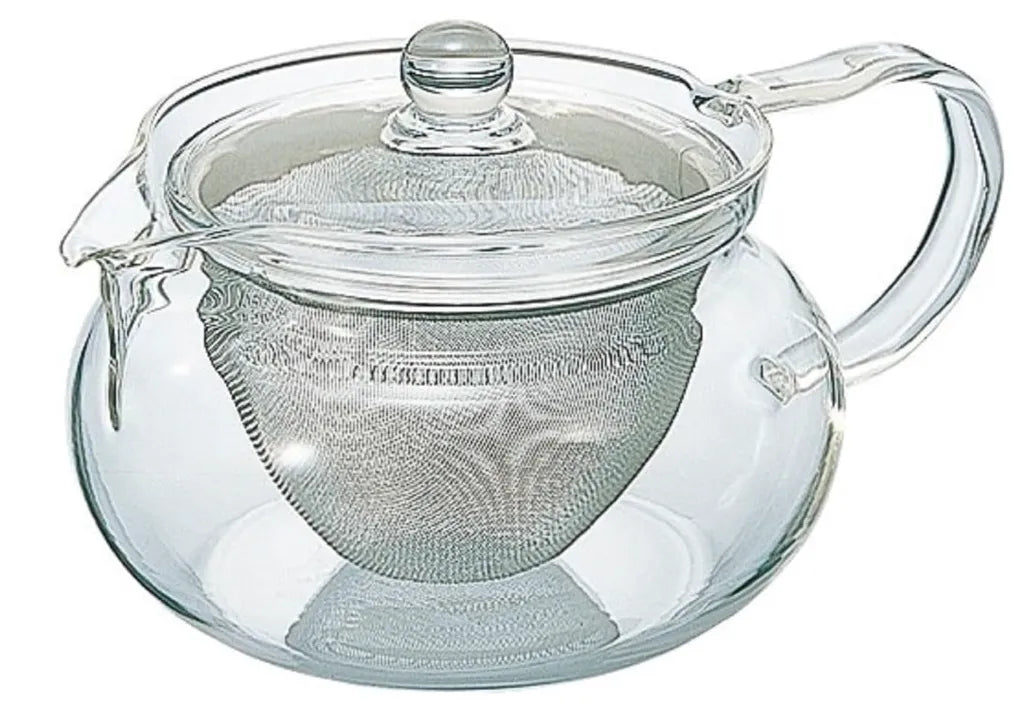 Hario Chacha Kyusu Maru Tea Pot Japan 450Ml CHJMN-45T