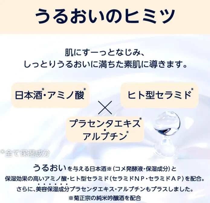 Kiku Masamune Sake High Moist Skincare Lotion 1000ml - Ultra Moisturizing Lotion