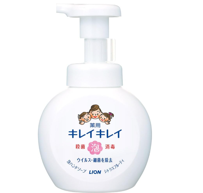 Kirei Kirei Japan Medicated Foam Hand Soap Pump 250Ml