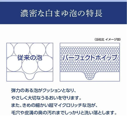 Shiseido Senka Perfect Whip Facial Cleansing Foam 120g for Smooth Skin