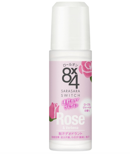 Eight Four Roll-On Deodorant Rose Verbena Scent 45ml Quasi-Drug