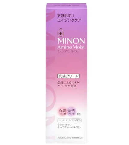 Daiichi Sankyo Minon Amino Moist Aging Care Milky Emulsion 100g - Emulsion Made In Japan