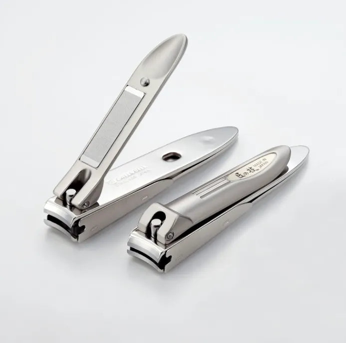 Green Bell Takuminowaza Japan Stainless Steel Curved Blade Nail Clipper W/ Nail Catcher Large G - 1031