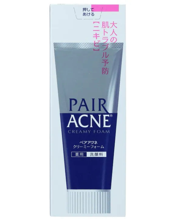 Pair Acne Creamy Foam 80g - Japanese Acne Care Products - Anti-Acne Cleansing Foam