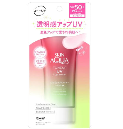 SKIN AQUA Tone Up UV Essence Happiness Aura Sunscreen Rose 80g