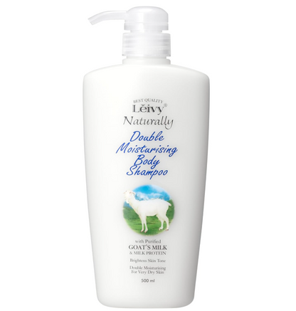 Leivy Body Shampoo Goat Milk and Protein 500ml – Nourishing & Hydrating Cleanser