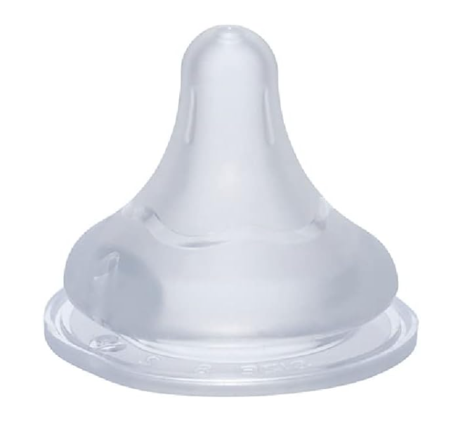 Pigeon Silicone Breastfeeding Nipples S-Size 2-Pack for 1-3 Month Babies