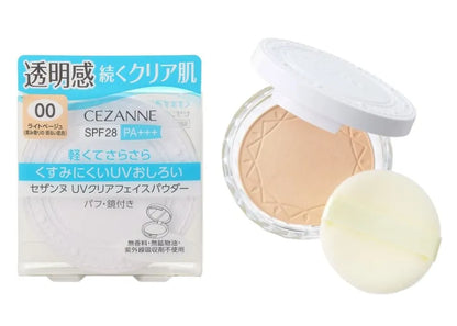 Cezanne Uv Clear Face Powder 00