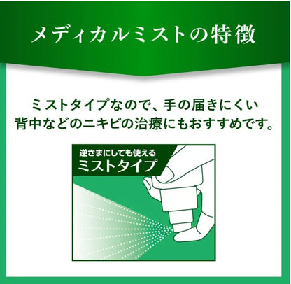 Mentholatum Acnes 25 Medical Mist B 100Ml (2 Drugs) - Japan