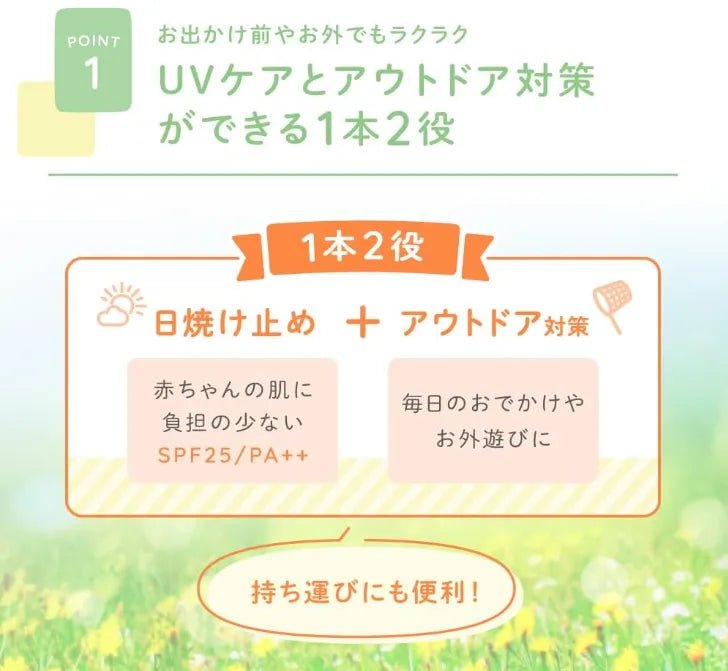 Alobaby Organic UV & Outdoor Mist SPF30 PA+++ 80ml