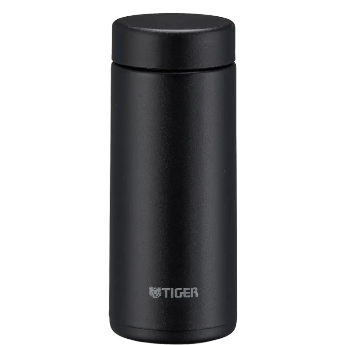 Tiger Thermos Water Bottle 350Ml Screw Mug Bottle 6 Hours Insulation Cold Insulation Home Tumbler Available Steel Black MMZ-W035KK