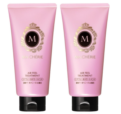 Shiseido Macherie Air Feel Treatment (Smooth) Set 180g x 2 Pieces - Japanese Haircare Treatments