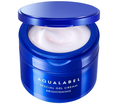 Shiseido Aqua Label Special Gel Cream (White): Moisturizing & Whitening 90g - Japanese Facial Care