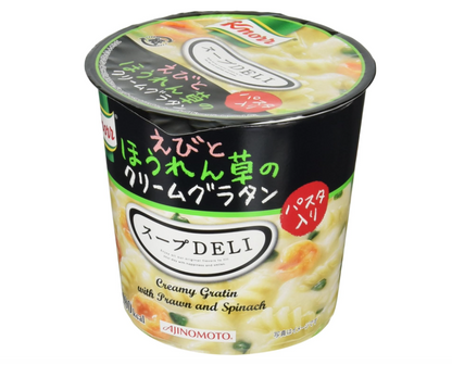 Knorr Soup Deli Shrimp & Spinach Cream Gratin Soup Pasta (46.2G) Japan