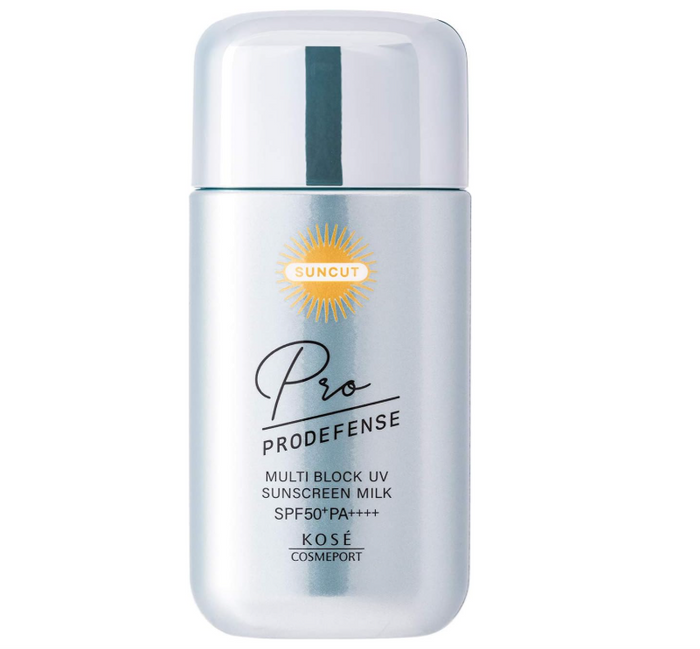 Kose cosmetics Port St cut pro-defense multi-block UV milk 60ml SPF50 PA ++++