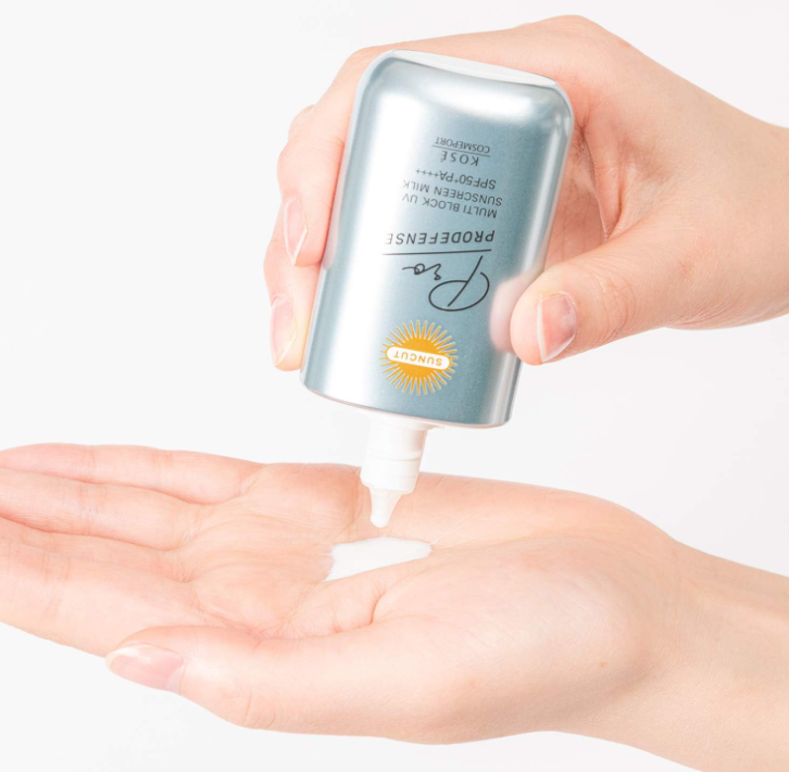 Kose cosmetics Port St cut pro-defense multi-block UV milk 60ml SPF50 PA ++++