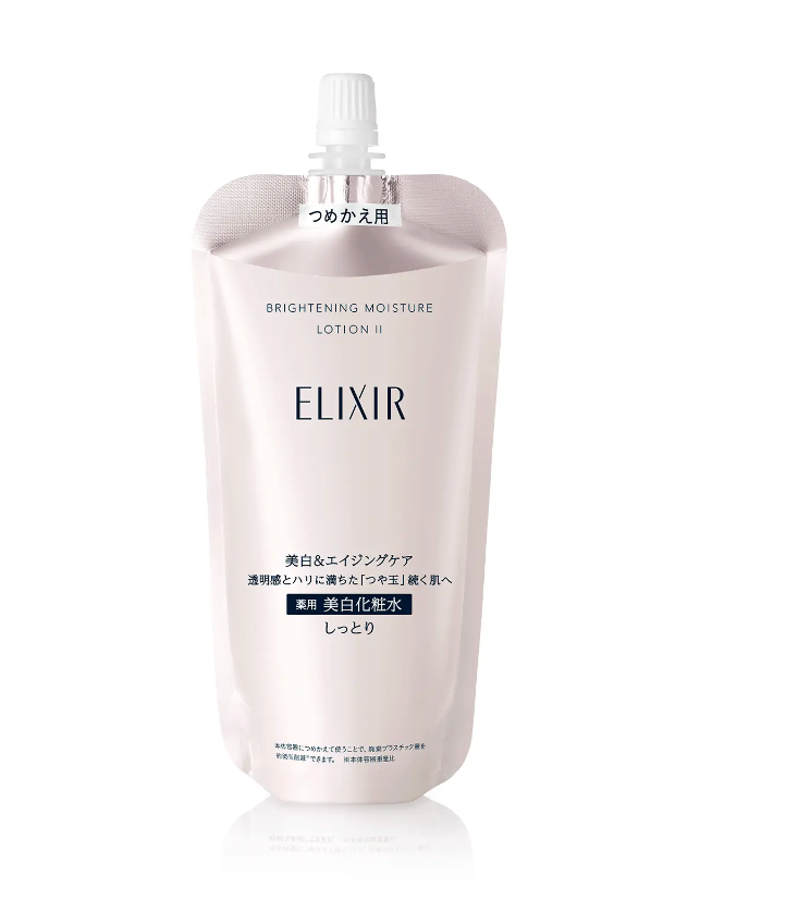 Shiseido Elixir Lotion Clarifiante Blanchissante T II (Type Hydratant) 150ml [recharge] - Lotion Blanchissante Japonaise