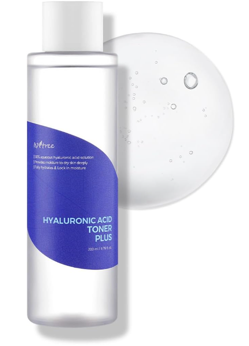 Isntree Hyaluronsäure Toner Plus 200ml - Feuchtigkeitsspendender Toner - Tiefenwirksame Feuchtigkeitspflege