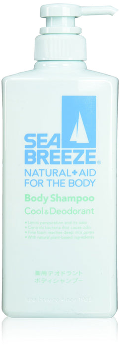 Seabreeze 沐浴露清凉除臭剂 600ml - 清新爽快清洁