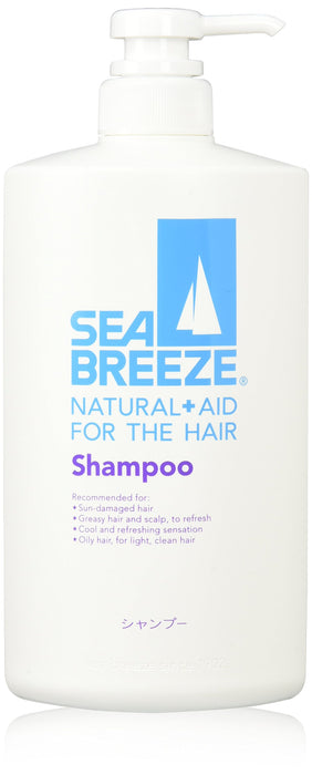 Seabreeze Shampoo 600Ml - Refreshing Daily Cleanser for All Hair Types