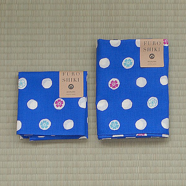 The Countryside Seiran Furoshiki Flower Cotton Wrapping Cloth