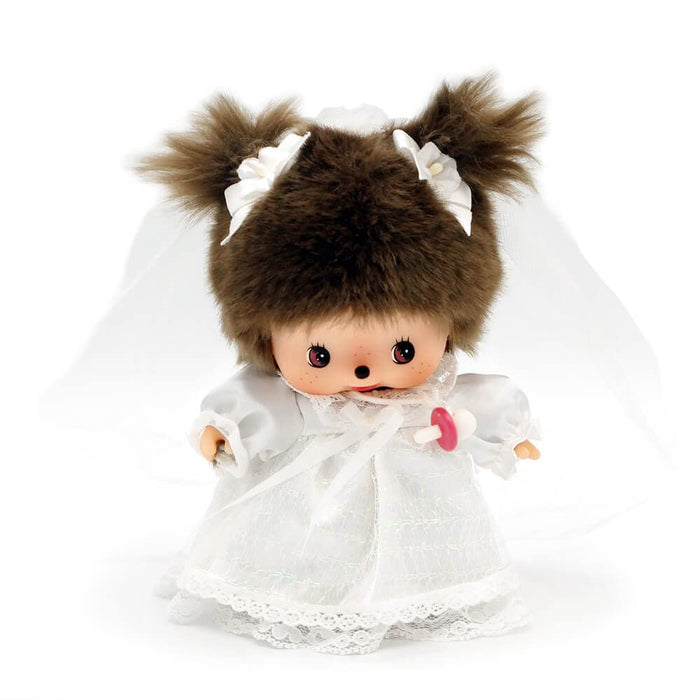 Sekiguchi Monchhichi Babychichi 婚禮套裝毛絨玩具 16 公分 234090