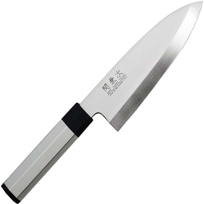 Kitasho Sekikanetsugu Japanese Deba Knife 165mm with Aluminum Handle