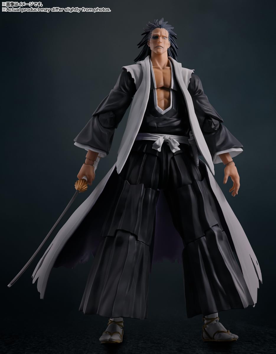 Bandai Spirits SH Figuarts Bleach Kenpachi Zaraki 170mm PVC ABS Figure Bandai Spirits SH Figuarts Bleach Kenpachi Zaraki 170mm PVC ABS Figure
