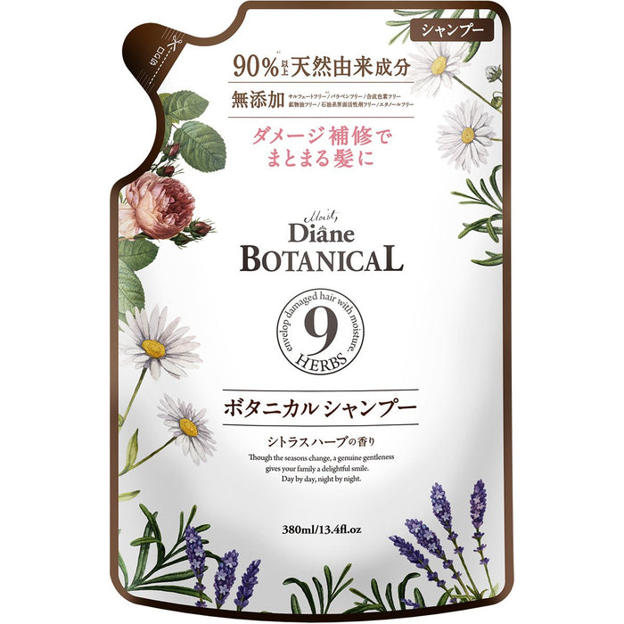 Diane Botanical Citrus Herb Moisturizing Shampoo 380ML Refill
