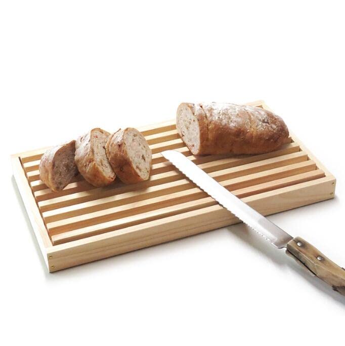 Tosaryu Shimanto Hinoki Cypress Bread Cutting Board Premium Quality