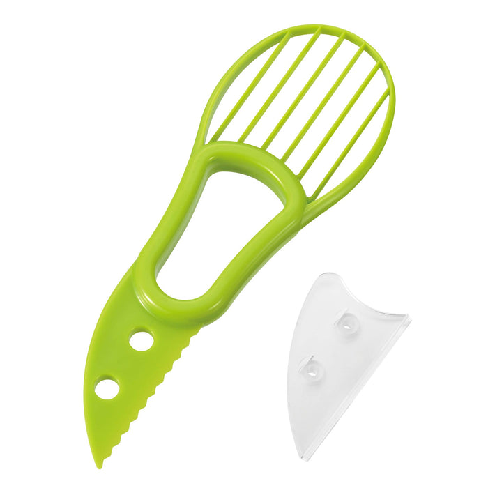 Shimomura Avocado Cutter All-In-One Slicing and Peeling Tool