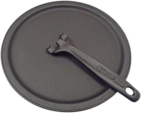 Shingu Shoko Japan Iwachu Induction Cast-Iron Pizza Pan Set W/Removable Handle