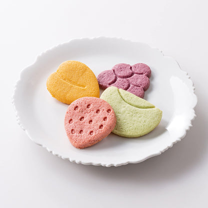 Shinjuku Takano Fruit Sable Cookies 8 Pieces - Strawberry Grape Mango Melon