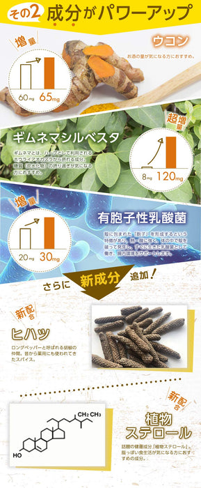 即使是深夜用餐 Shintani Enzyme Gold+ 30 份 680 毫克酶