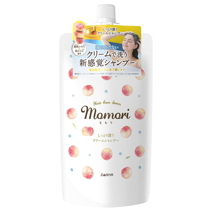 Momori Shintech Moisturizing Cream Shampoo 400G - Hydrating Hair Care