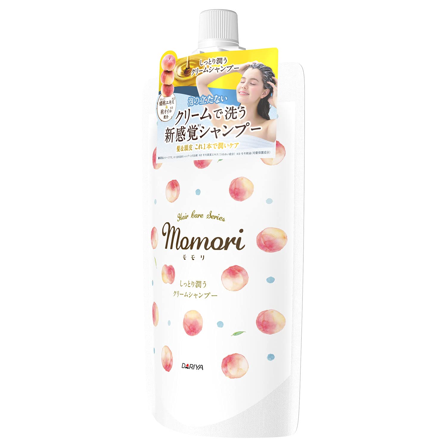 Momori Shintech Moisturizing Cream Shampoo 400G - Hydrating Hair Care