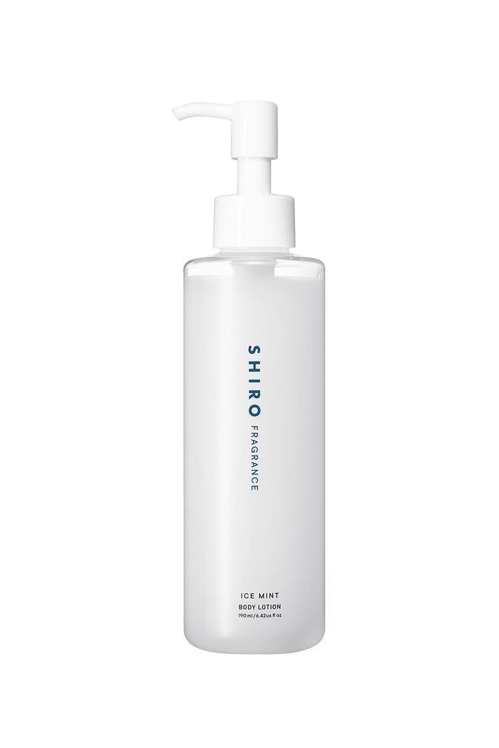 Shiro Ice Mint Body Lotion 190Ml Refreshing Hydration Formula