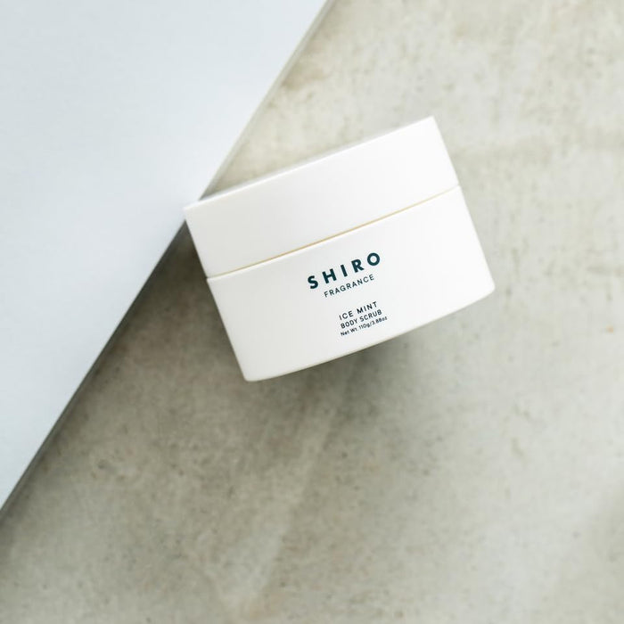 Shiro Ice Mint Body Scrub for Refreshing and Smooth Skin