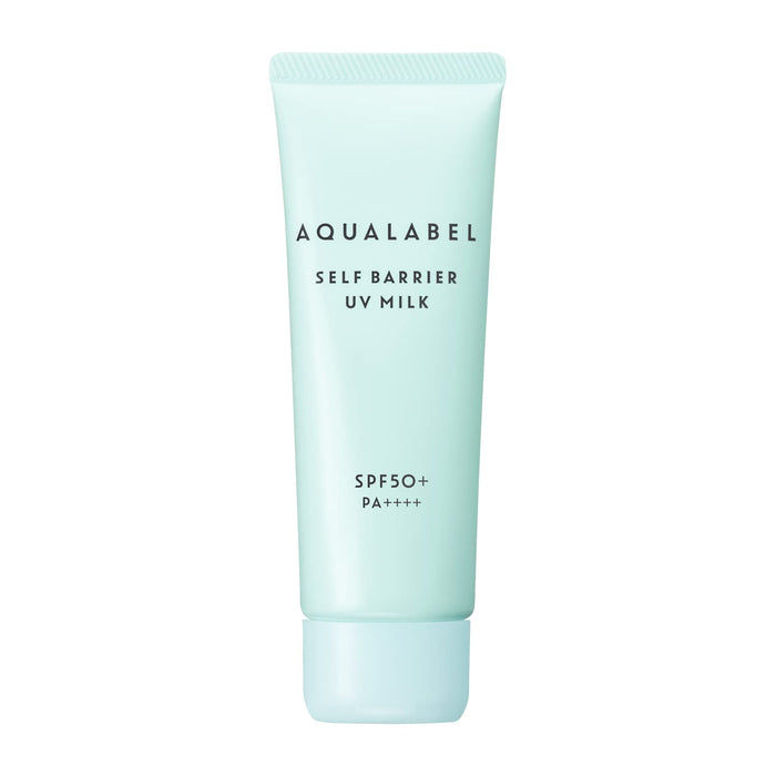 Aqualabel Self Barrier UV Milk Sunscreen SPF50 Plus 45g by Shiseido