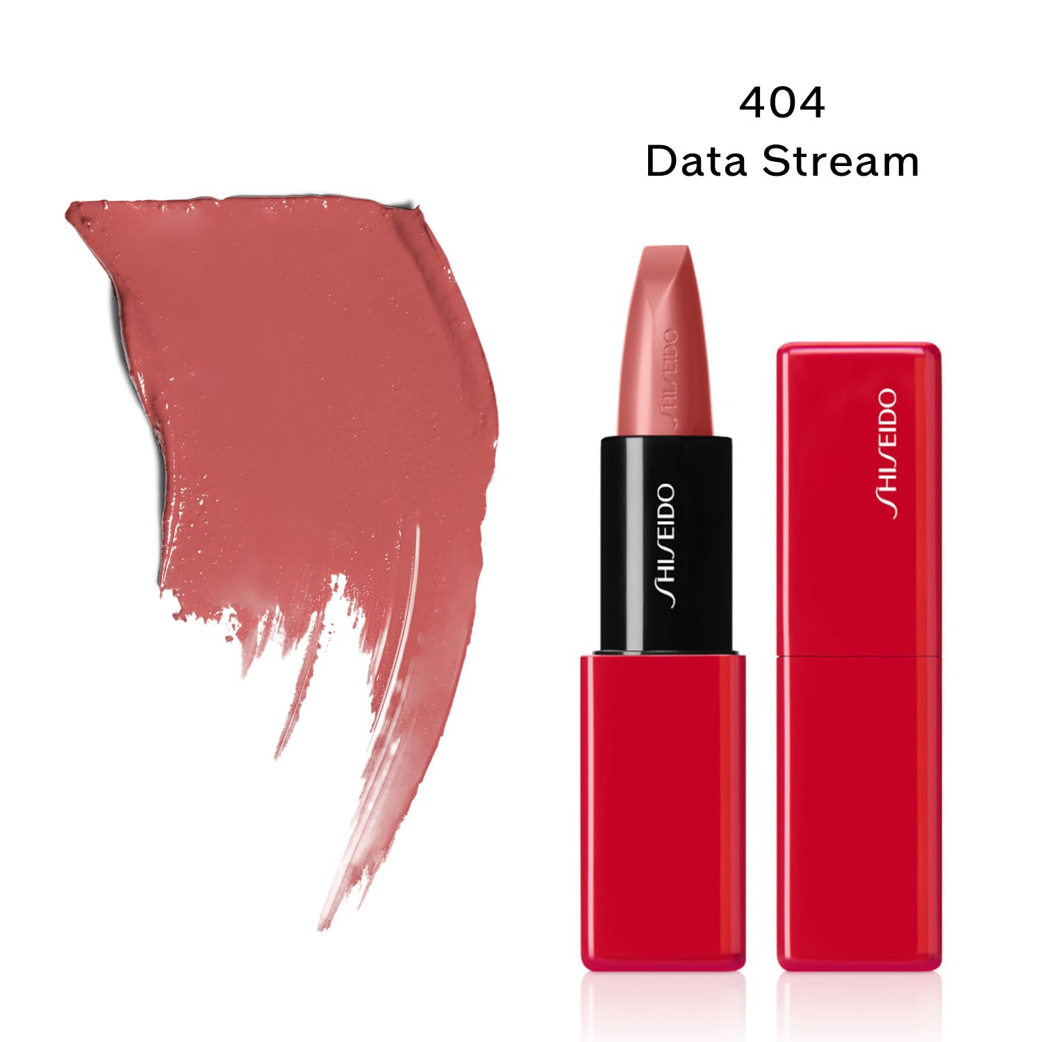 Shiseido Techno Satin Gel Lipstick 404 Data Stream 3.3g Moisturizing
