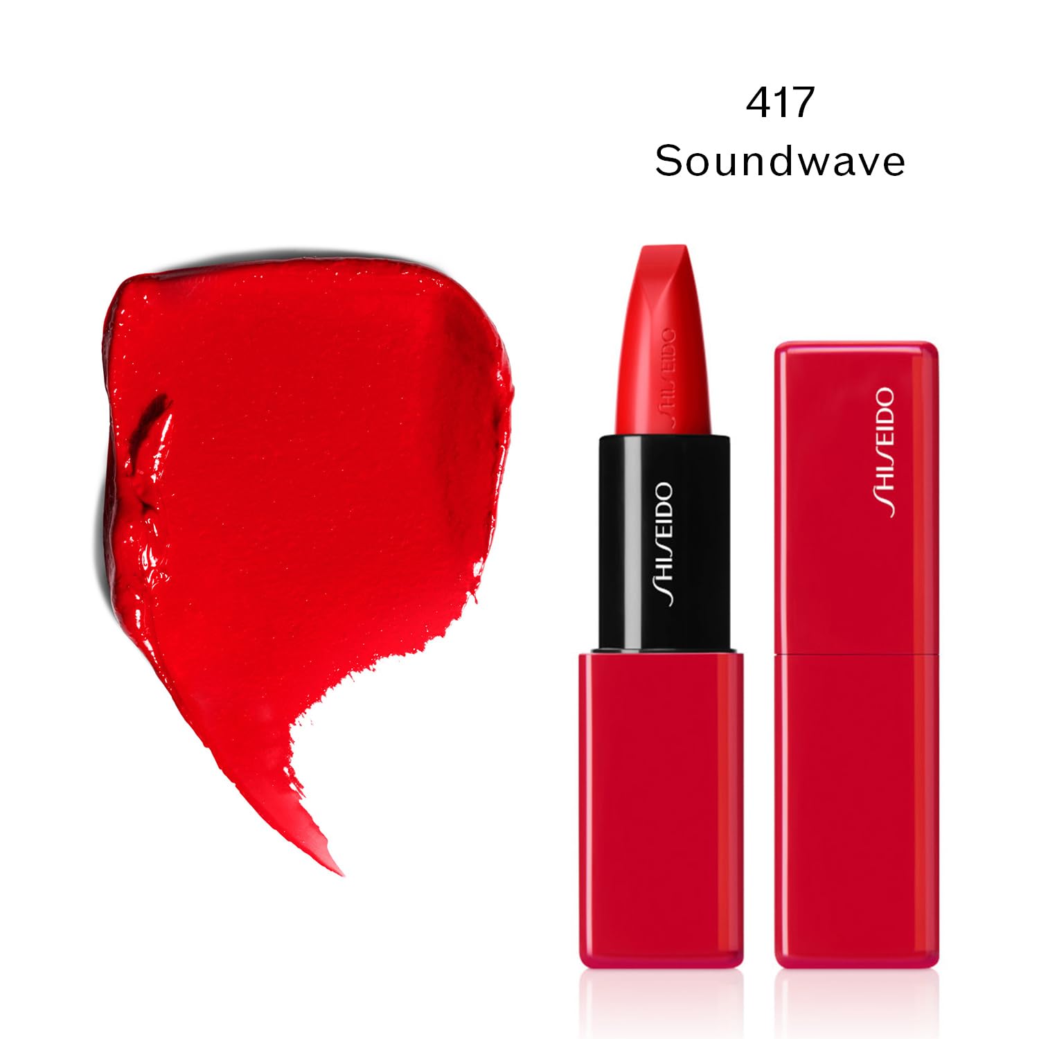Shiseido Techno Satin Gel Lipstick 417 Soundwave 3.3G Moisturizing