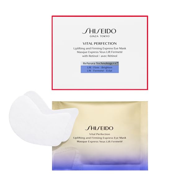 Shiseido Ginza Tokyo Vital Perfection Firming Eye Mask 12 Packs 24 Sheets