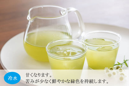 Top Smile Shizuoka First-Grade Roasted Green Tea Bags with Matcha 45 Pack